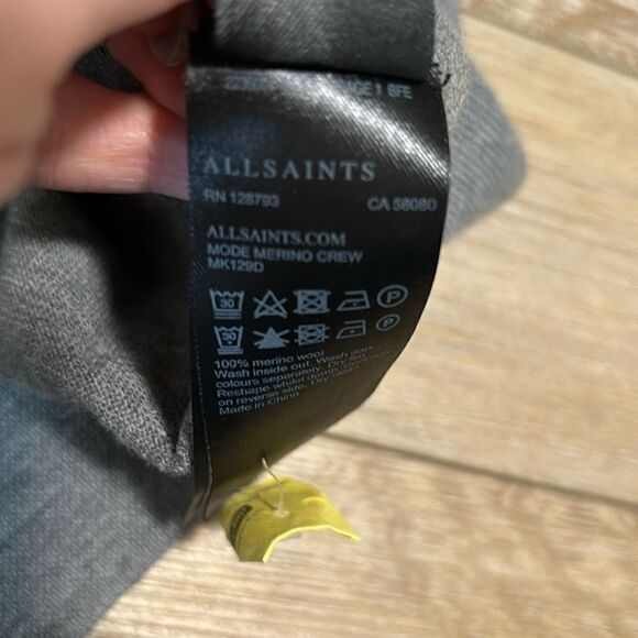 All Saints Merino Wool Sweater - Picture 4 of 4